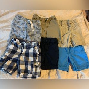Lot (6) boys size 4/4T Shorts